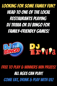 DJ Bingo & DJ Trivia | Monday - Thursday