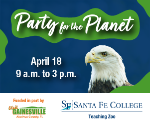 Santa Fe College Teaching Zoo Party for the Planet