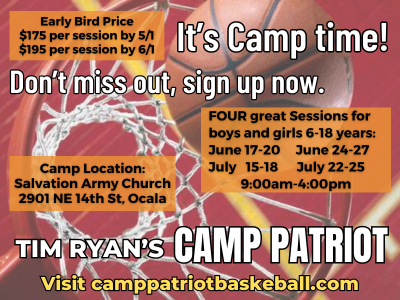 Camp Patriot Basketball Camp