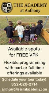 The Academy at Anthony: Available spots for FREE VPK