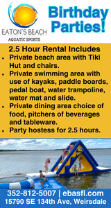 Eaton's Beach Aquatic Sports Kid's Birthday Parties