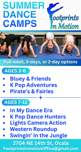 Footprings in Motion Summer Camps