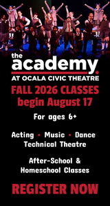 Ocala Civic Theatre Fall Youth Classes Now Registering 