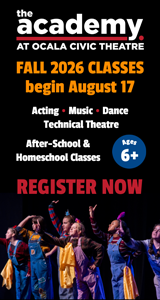 Ocala Civic Theatre Fall Youth Classes Now Registering 