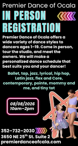 Premier Dance of Ocala Fall Registration