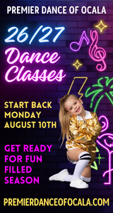 Premier Dance of Ocala Fall Registration