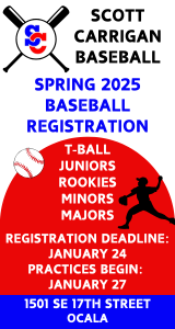 Scott Carrigan Baseball Spring Registration