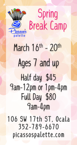 Picassos Palette Spring Break Camp