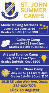 St John Lutheran School Summer Camp