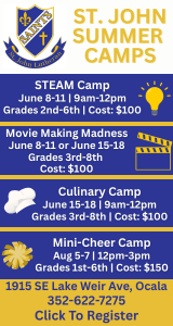 St John Lutheran School Summer Camp