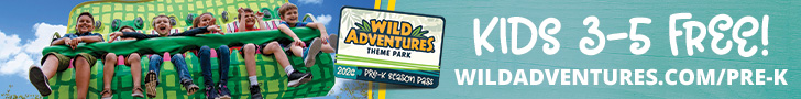 Wild Adventures PreK Season Pass