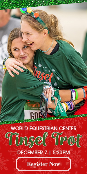 World Equestrian Center Tinsel Trot on December 7th