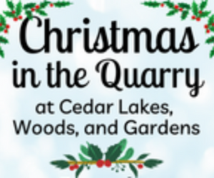 Cedar Lake Woods & Gardens Christmas in the Quarry