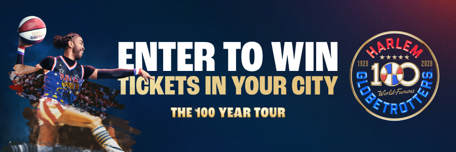 Harlem Globetrotters 100 Year Tour Giveaway