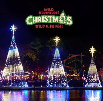 Wild Adventures Christmas Wild and Bright