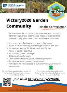 Victory 2020 Garden Programs Fun 4 Ocala Kids