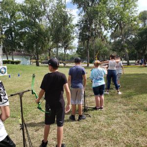 Archery at Silver Spring Shores Youth Center