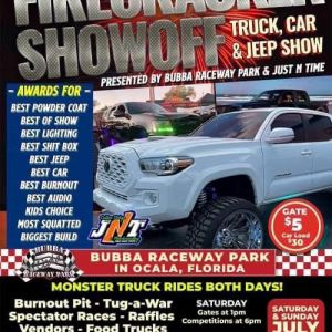 Bubba Raceway Park Firecracker Showoff