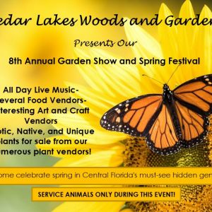 5/04 - 5/05 Spring Festival at Cedar Lakes Woods and Gardens