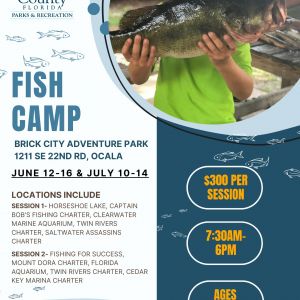Fish Camp at Brick City Adventure Park
