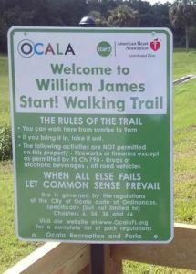 William James Start! Walking Trail