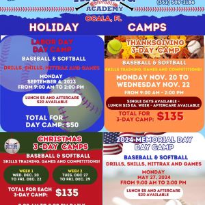 The Hitting Academy Thanksgiving Camp