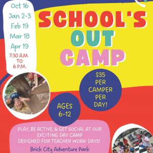 Brick City Adventure Park School's Out Camp