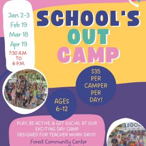 Forest Community Center School's Out Camp