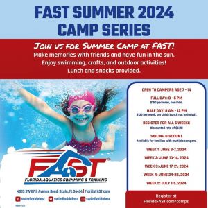 FAST Summer Swim Camp