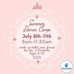Devotions Dance Company Summer Dance Camp