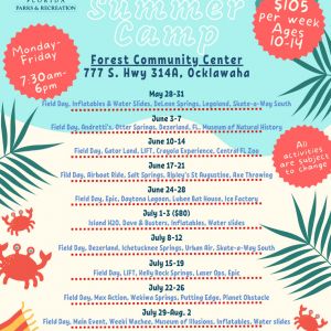 Forest Community Center Summer Camp