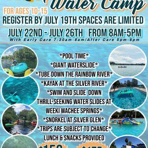 Aqua-Venture Water Camp at Silver Springs Shores Recreation Center