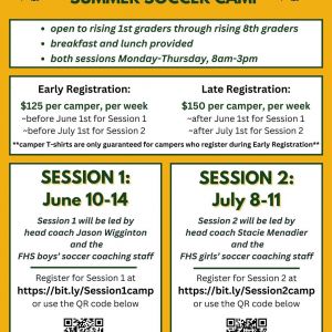 Soccer Camp at Forest High School