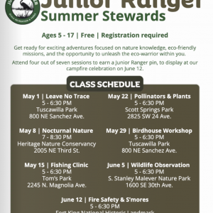 Junior Ranger Summer Stewards