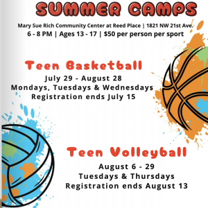 Basketball Camp Ocala Recreation and Pakrs