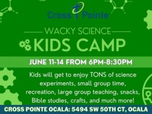 Cross Pointe Church Wacky Science Camp
