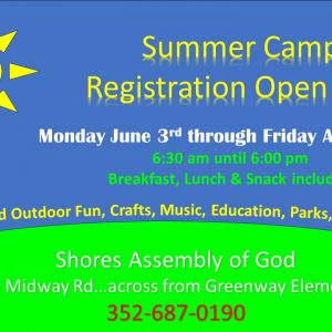 Shores Assembly of God Summer Camp