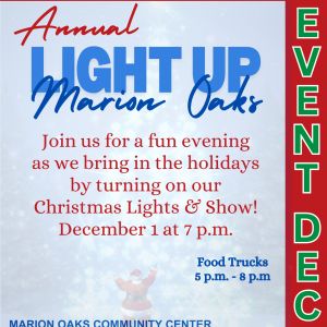 12/01 Light Up Marion Oaks