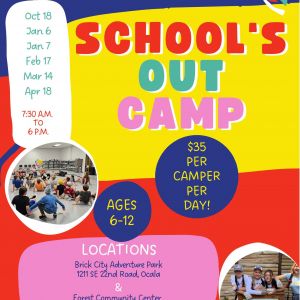 Brick City Adventure Park School's Out Camp