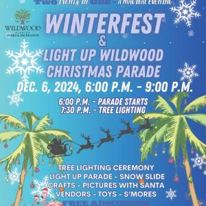 12/06 Winter Fest and Light Up Wildwood Christmas Parade