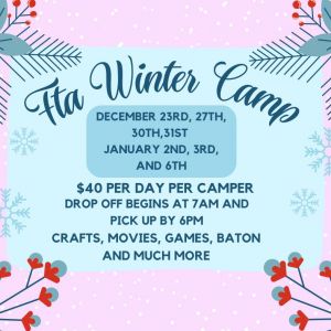 Florida Twirling Academy Winter Break Camp