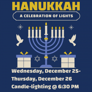 12/27 Hanukkah at Temple Beth Shalom Ocala