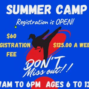 Martial Arts Camp Extreme Taekwondo Center