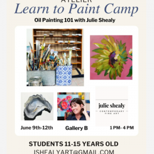 Atelier Learn to Paint Camp with Julie Shealy