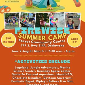 Firewise Nature Camp at Forest Community Center