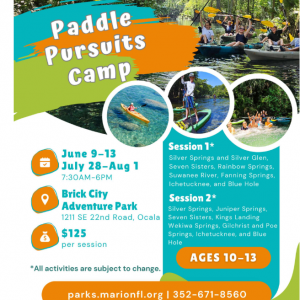 Kayak/Paddleboard Camp at Brick City Adventure Park