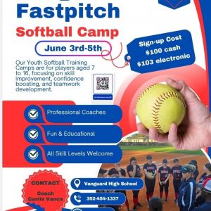 Softball Fastpitch Summer Camp at Vanguard High School