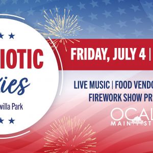 Ocala Patriotic Skies at Tuscawilla Park