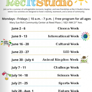 Summer Rec It Studio
