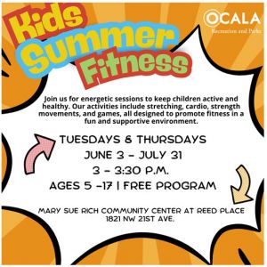Kids and Teens Summer Fitness